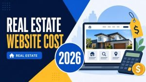 how much real estate website cost
